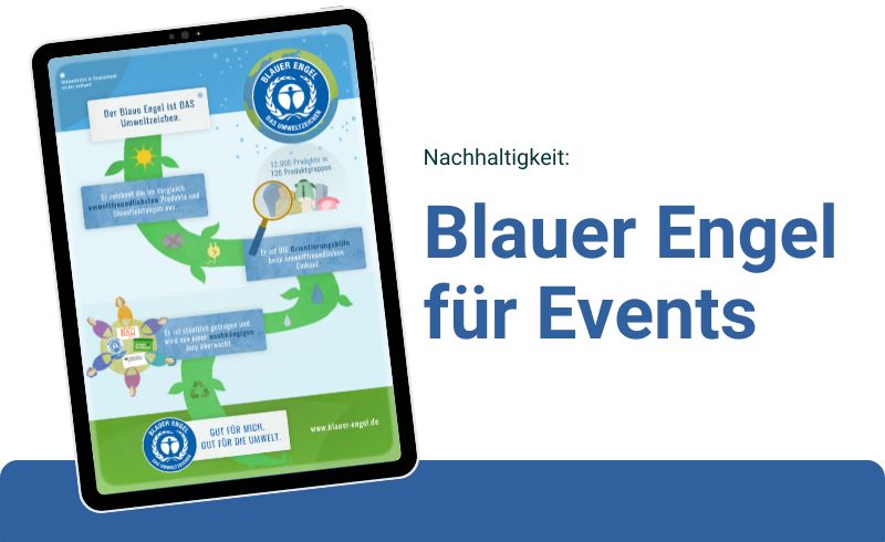 Blauer Engel für Events