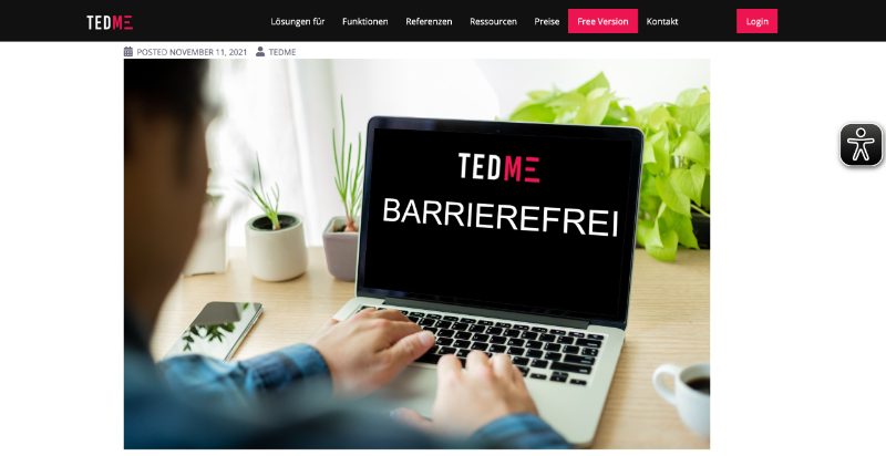 TEDME Barrierefreiheitsgesetz